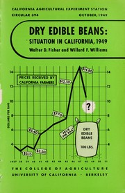 Cover of: Dry edible beans: situation in California, 1949