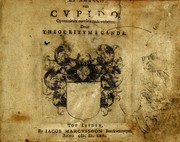Cover of: Het ambach van Cvpido by Daniel Heinsius