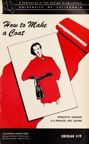 Cover of: How to make a coat