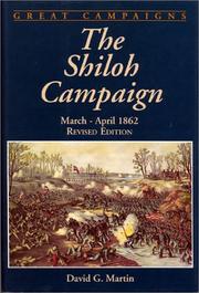 Cover of: The Shiloh campaign: March - April 1862