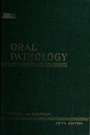 Cover of: Oral pathology