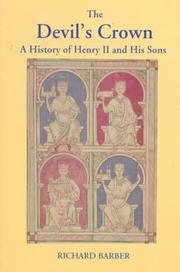 Cover of: The Devil's Crown: A History of Henry II and His Sons (Medieval Military Library)
