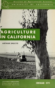 Cover of: Agriculture in California
