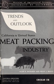 Cover of: California & United States meat packing industry: trends and outlook