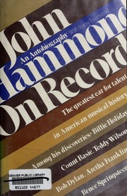 Cover of: John Hammond on record: an autobiography