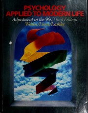 Cover of: Psychology applied to modern life by Wayne Weiten