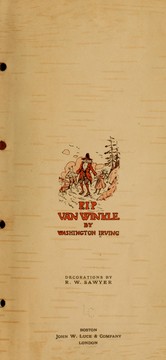 Cover of: Rip Van Winkle