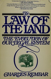 Cover of: The Law of the Land by Charles Rembar