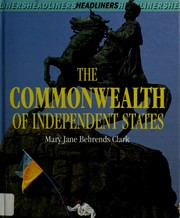 Cover of: The Commonwealth of Independent States by Mary Jane Behrends Clark