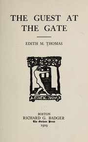 Cover of: The guest at the gate