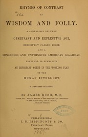 Cover of: Rhymes of contrast on wisdom and folly