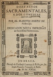 Cover of: Doze actos sacramentales, y dos comedias divinas by José de Valdivielso