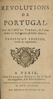 Cover of: Revolutions de Portugal by René-Aubert Vertot