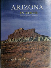 Cover of: Arizona in color by Carlos Elmer