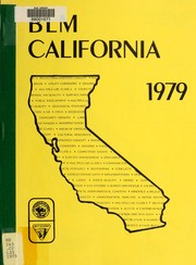 BLM California by United States. Bureau of Land Management. California State Office
