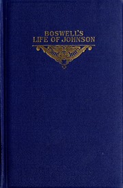 Cover of: Boswell's Life of Johnson