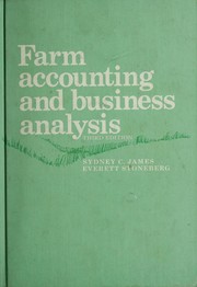 Cover of: Farm accounting and business analysis by Sydney C. James