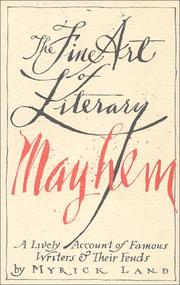The fine art of literary mayhem by Myrick Land