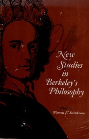 Cover of: New studies in Berkeley's philosophy