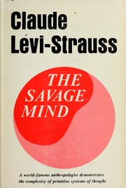 Pensée sauvage by Claude Lévi-Strauss