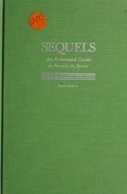 Cover of: Sequels an Annotated Guide to Novels in Series