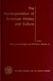 Cover of: The reinterpretation of American history and culture.