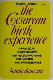 Cover of: The cesarean birth experience