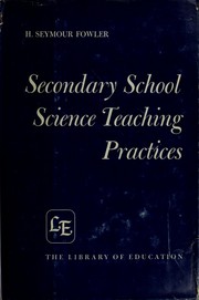 Cover of: Secondary school science teaching practices