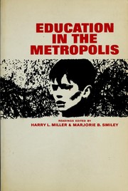 Cover of: Education in the metropolis