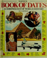 Cover of: Book of dates: a chronology of world history
