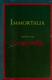 Cover of: Immortalia.