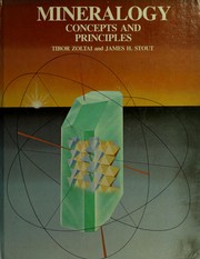 Cover of: Mineralogy: concepts and principles