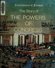 Cover of: The story of the powers of Congress by R. Conrad Stein