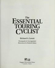 Cover of: The essential touringcyclist by Richard A. Lovett