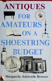 Cover of: Antiques for amateurs on a shoestring budget