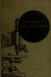 Cover of: Microbiology of water and sewage
