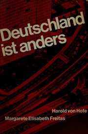 Cover of: Deutschland ist anders