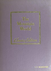 Cover of: The mountain world