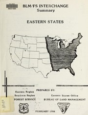 Cover of: BLM/FS interchange: summary : Eastern States
