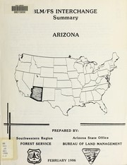Cover of: BLM/FS interchange: summary : Arizona