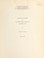 Cover of: Statistical supplement to the canning tomato situation in California, 1947