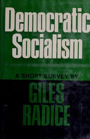 Cover of: Democratic socialism: a short survey.