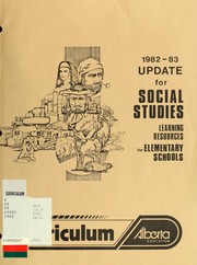 Cover of: 1982-83 update for social studies learning resources for elementary schools