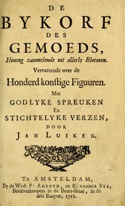 Cover of: De Bykorf des Gemoeds by Jan Luiken