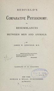 Cover of: Redfield's comparative physiognomy by James W. Redfield