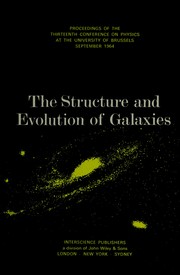 Cover of: The structure and evolution of galaxies by Instituts Solvay. Conseil de physique.