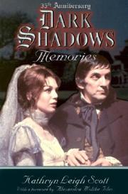 Cover of: Dark Shadows : Memories (35th Anniversary Edition)