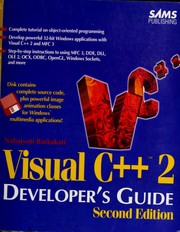 Cover of: Visual C [plus] [plus] 2: developer's guide