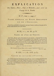 Cover of: Voyage de la Troade, fait dans les années 1785 et 1786 par J.B. Lechevalier