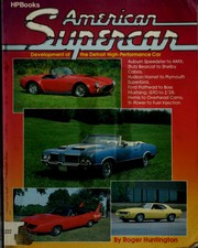 Cover of: American supercar
